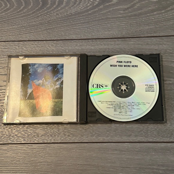 Pink Floyd Wish you Were Here Album CD - Picture 2 of 3